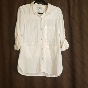 Calvin Klein Jean's snap down tunic size L